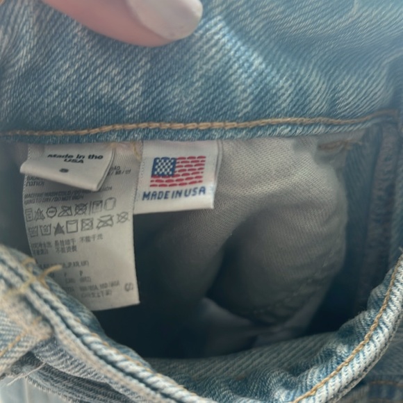 American Apparel Denim Mini Skirt - Picture 3 of 5